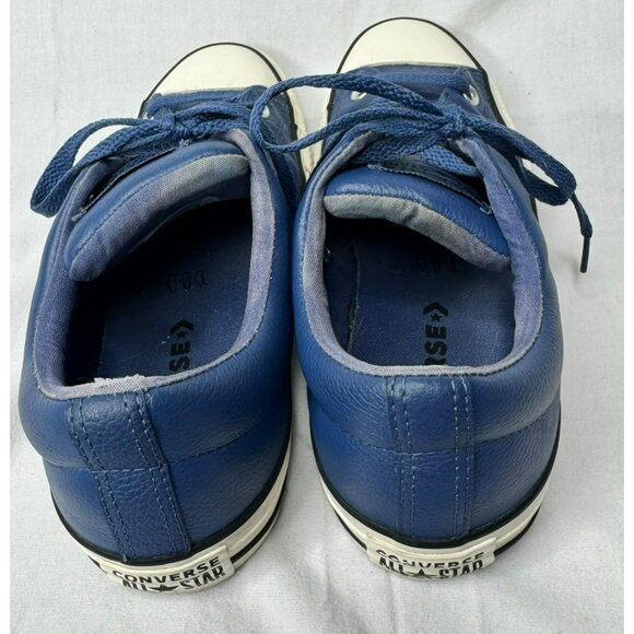 Converse Men's CTAS HIGH Street OX Mason Blue/EGRET Sneaker Sz. 8 Has Flaws - Picture 10 of 14